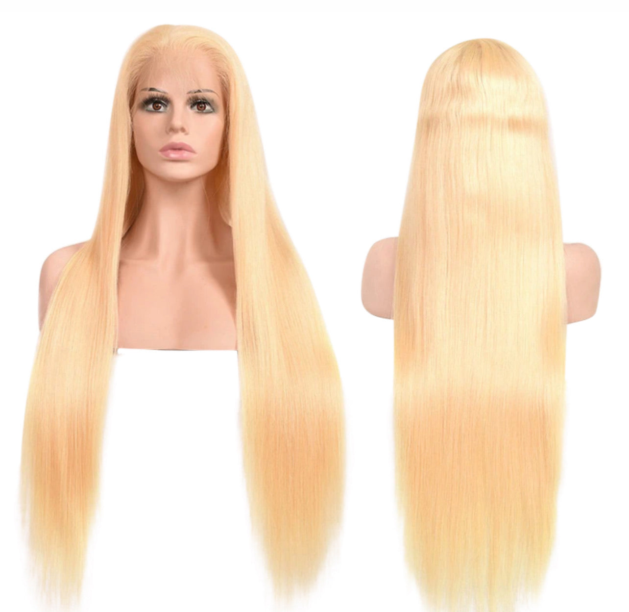 Straight Full Lacewig