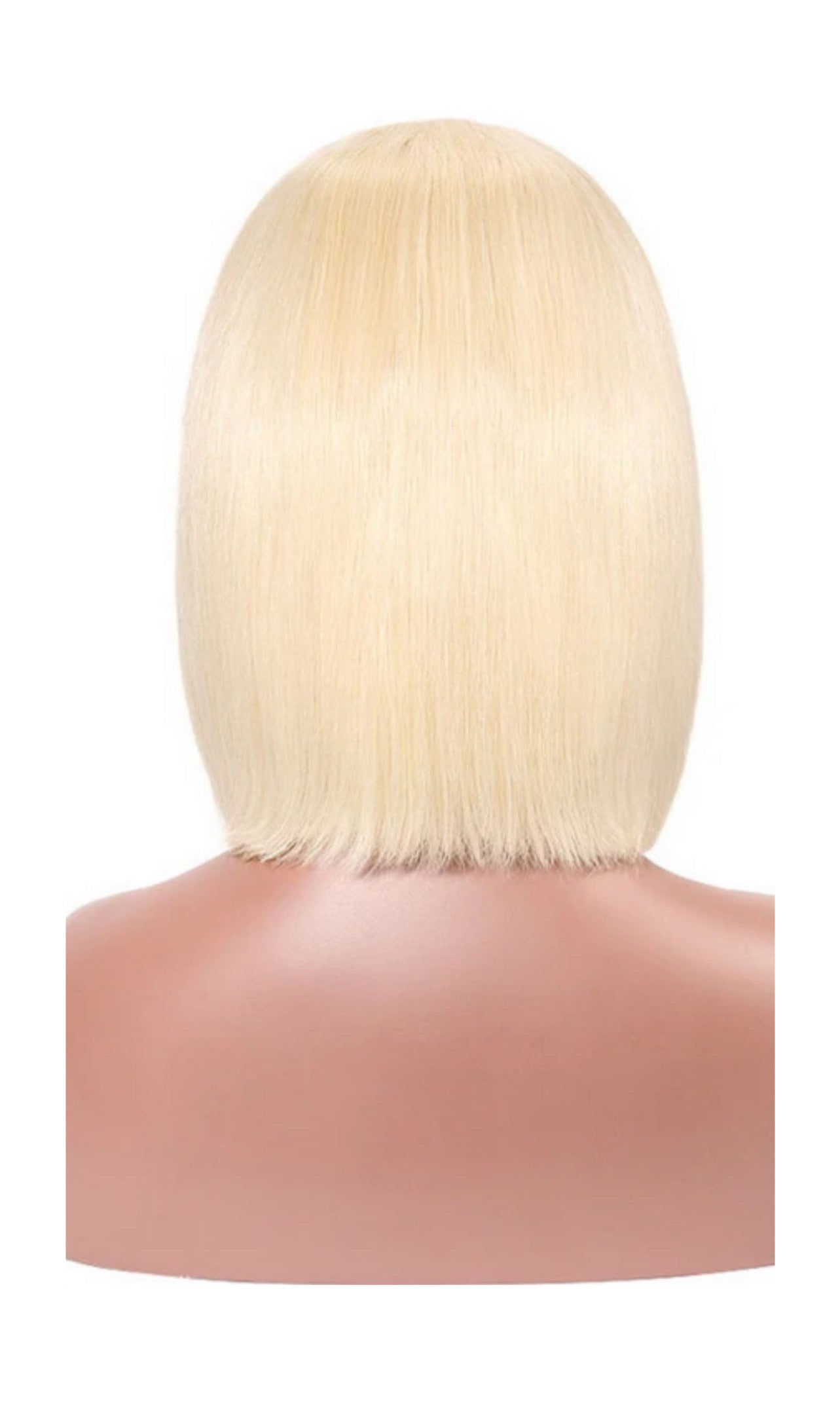 Blonde Bobcut Front Lace Wig